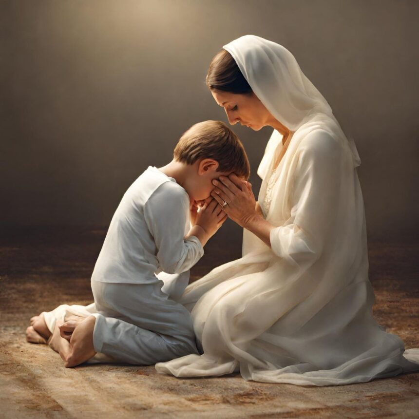 oração de mãe para filho