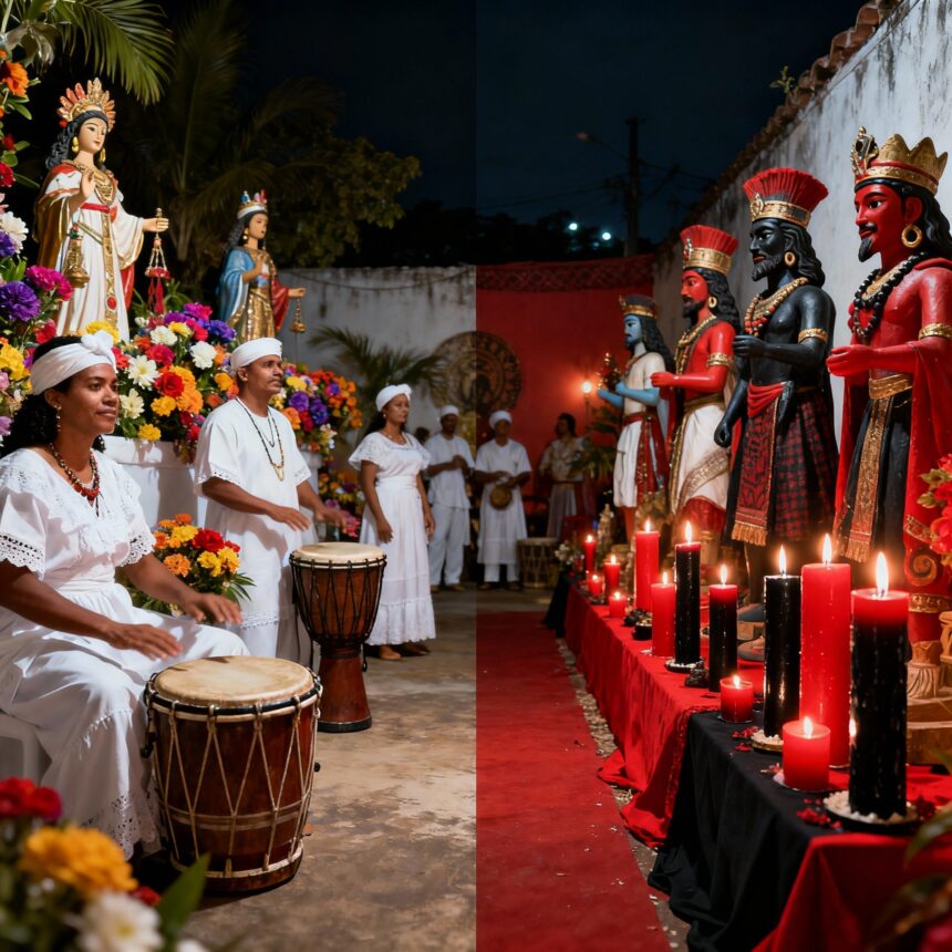 diferença entre umbanda e quimbanda
