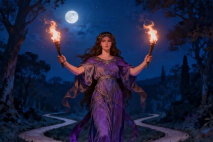 Hécate, deusa grega da magia nas encruzilhadas